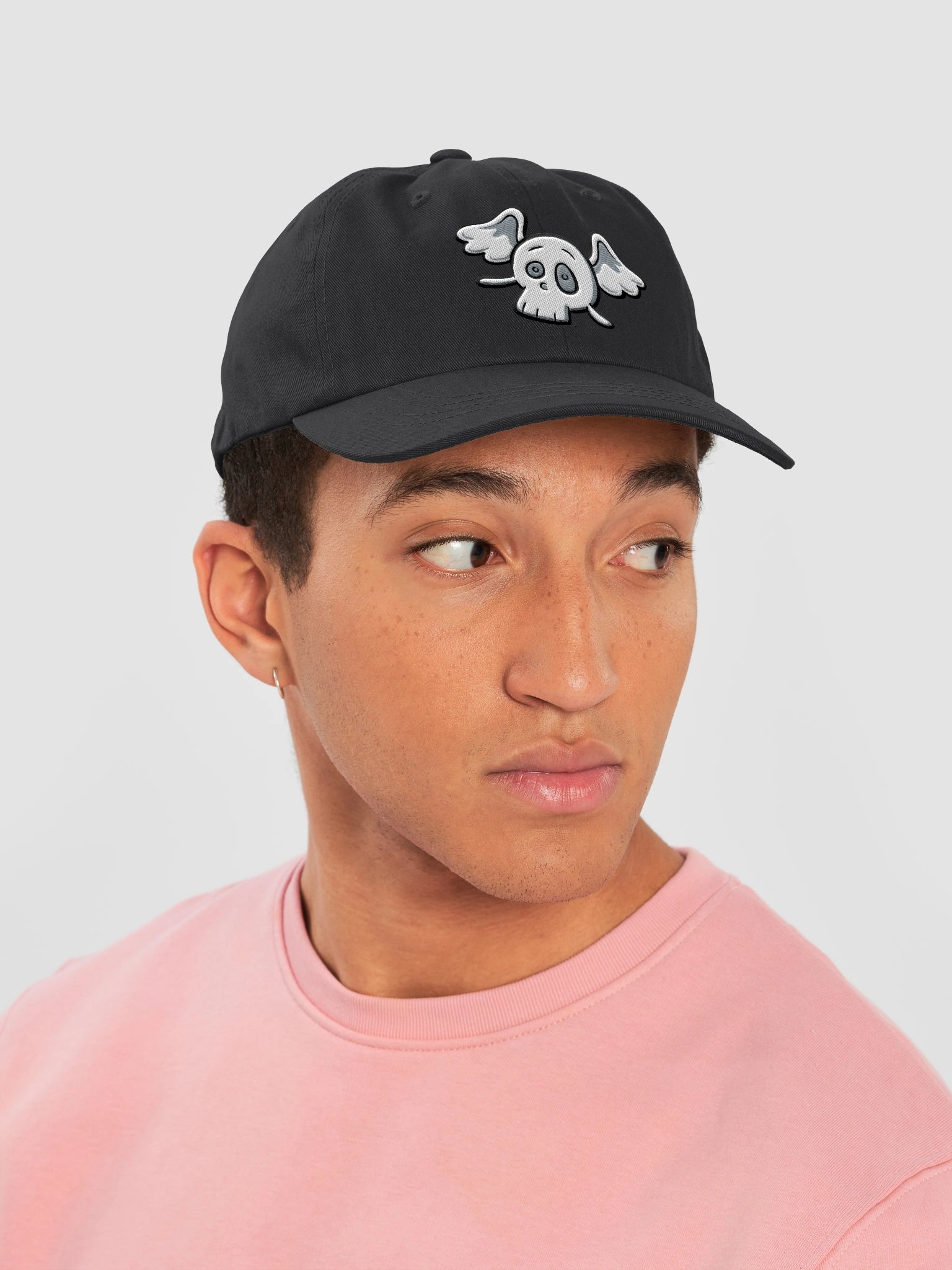 Toaster Bath Moth Skull Dad Hat product image (54)
