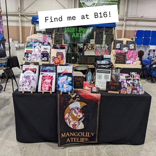 IT'S TIME FOR HARRISBURG COMIC AND POP CON! Come find me at B16 from 10AM to 5PM Saturday and 10AM to 4PM Sunday!! I have bee...