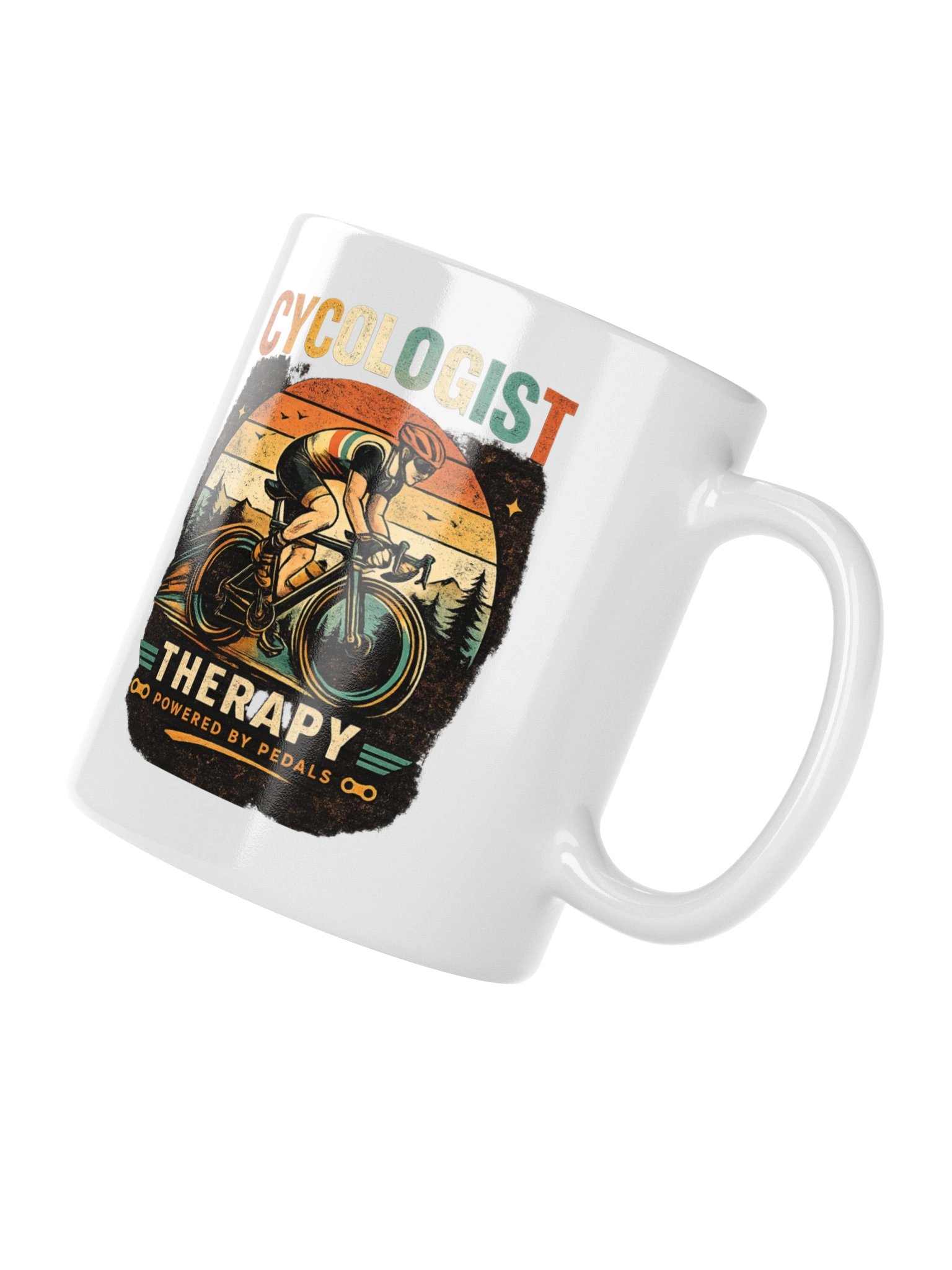 Cyclogist Therapy Retro Vintage Mug product image (11)