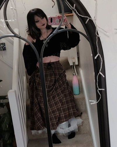 Petticoats are warm, hand knitted jumper also
