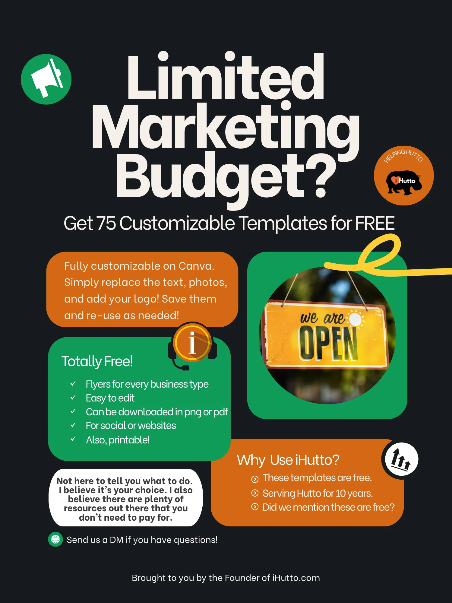 75 Customizable Flyer Templates FREE product image (1)