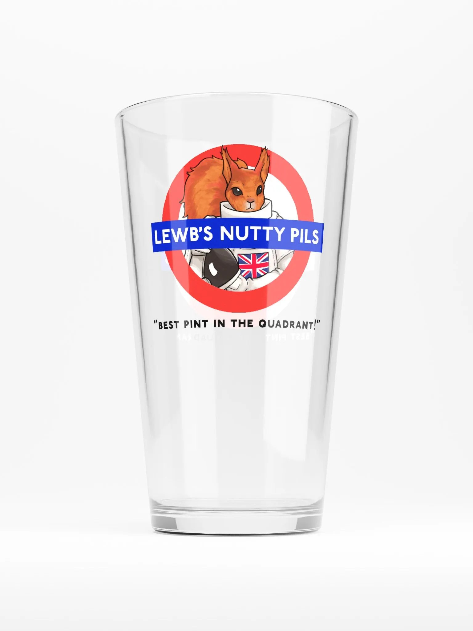 Lewb's Nutty Pils - Pint Glass product image (1)