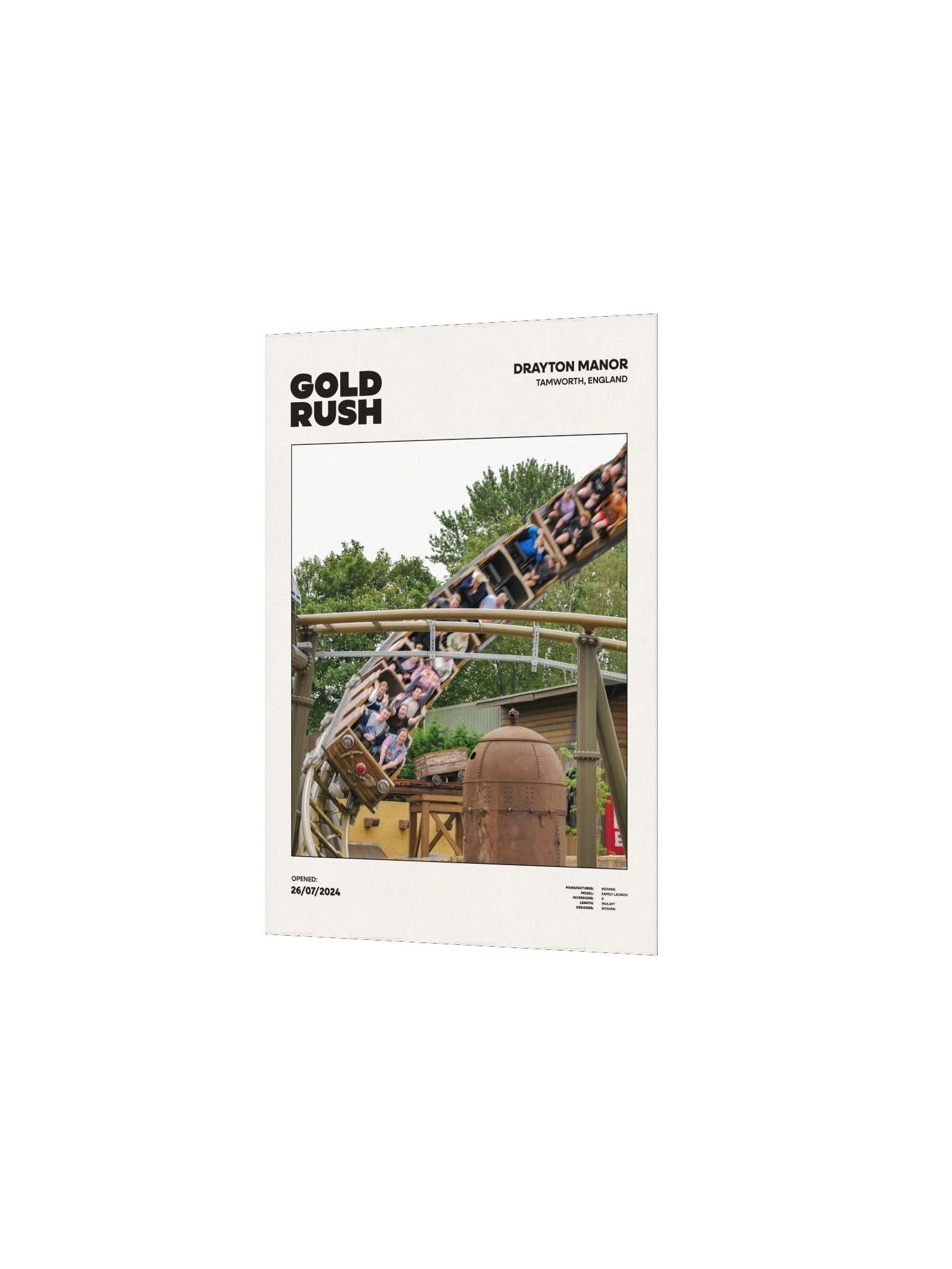 Gold Rush Motion Premium Poster product image (2)