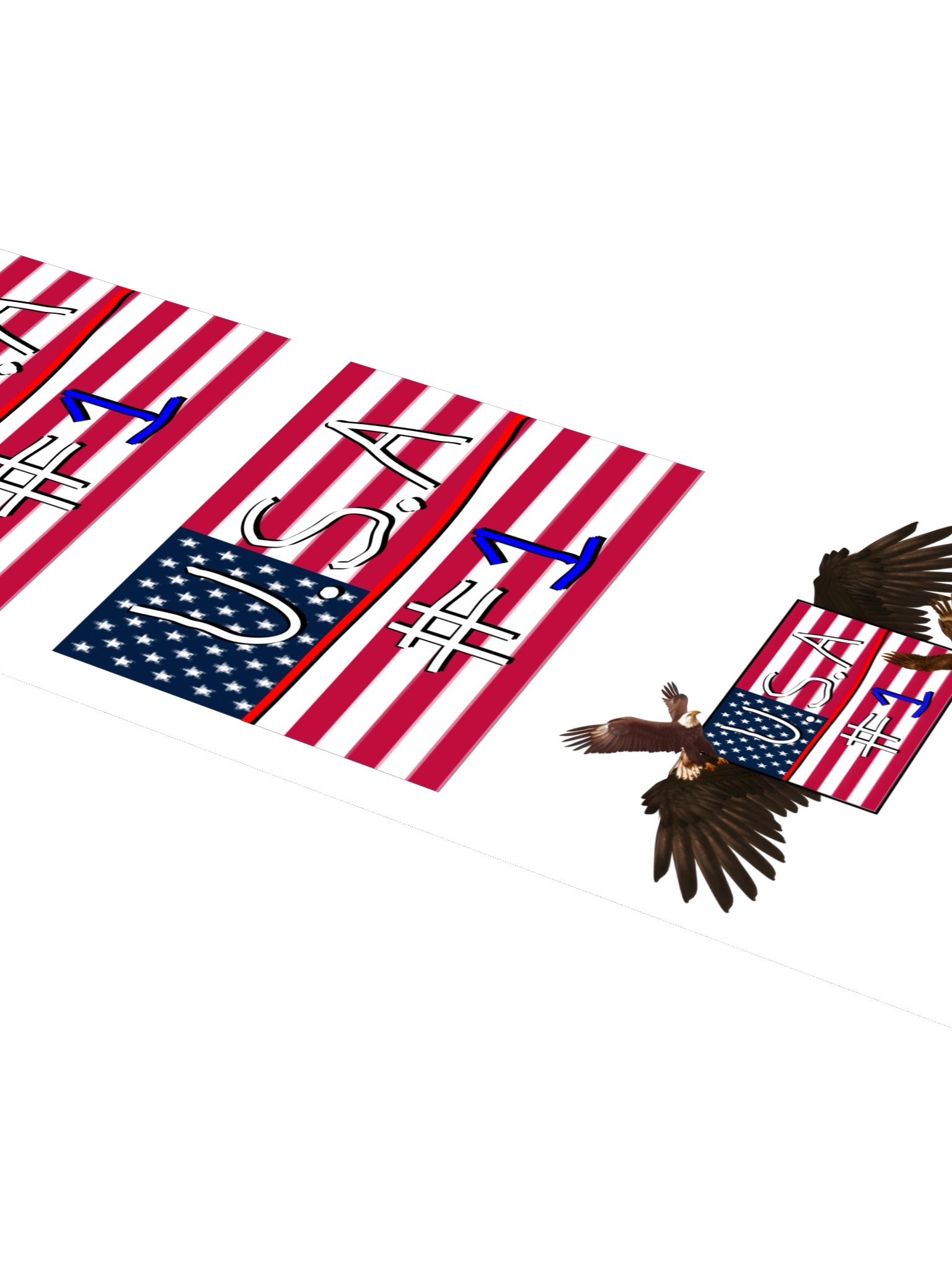 USA #1 Sticker Sheet product image (4)