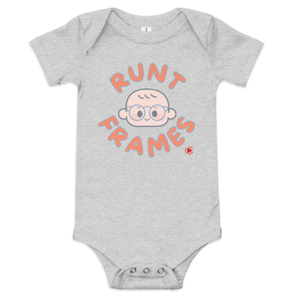 Cheerful Geek Baby Onesie - RUNT FRAMES Exclusive product image (1)