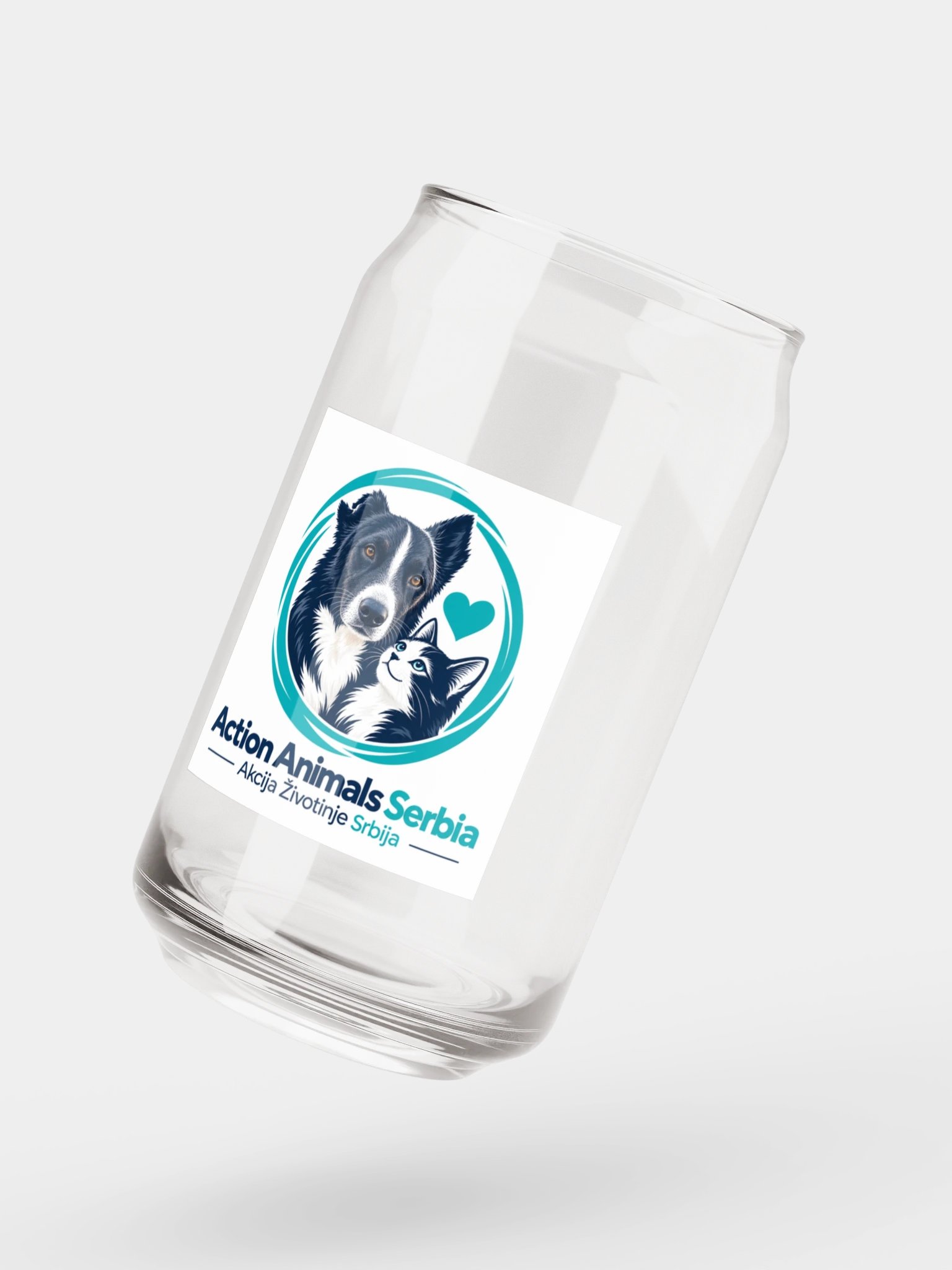 AAS · Hund und Katze – Trinkglas in Dosenform product image (4)