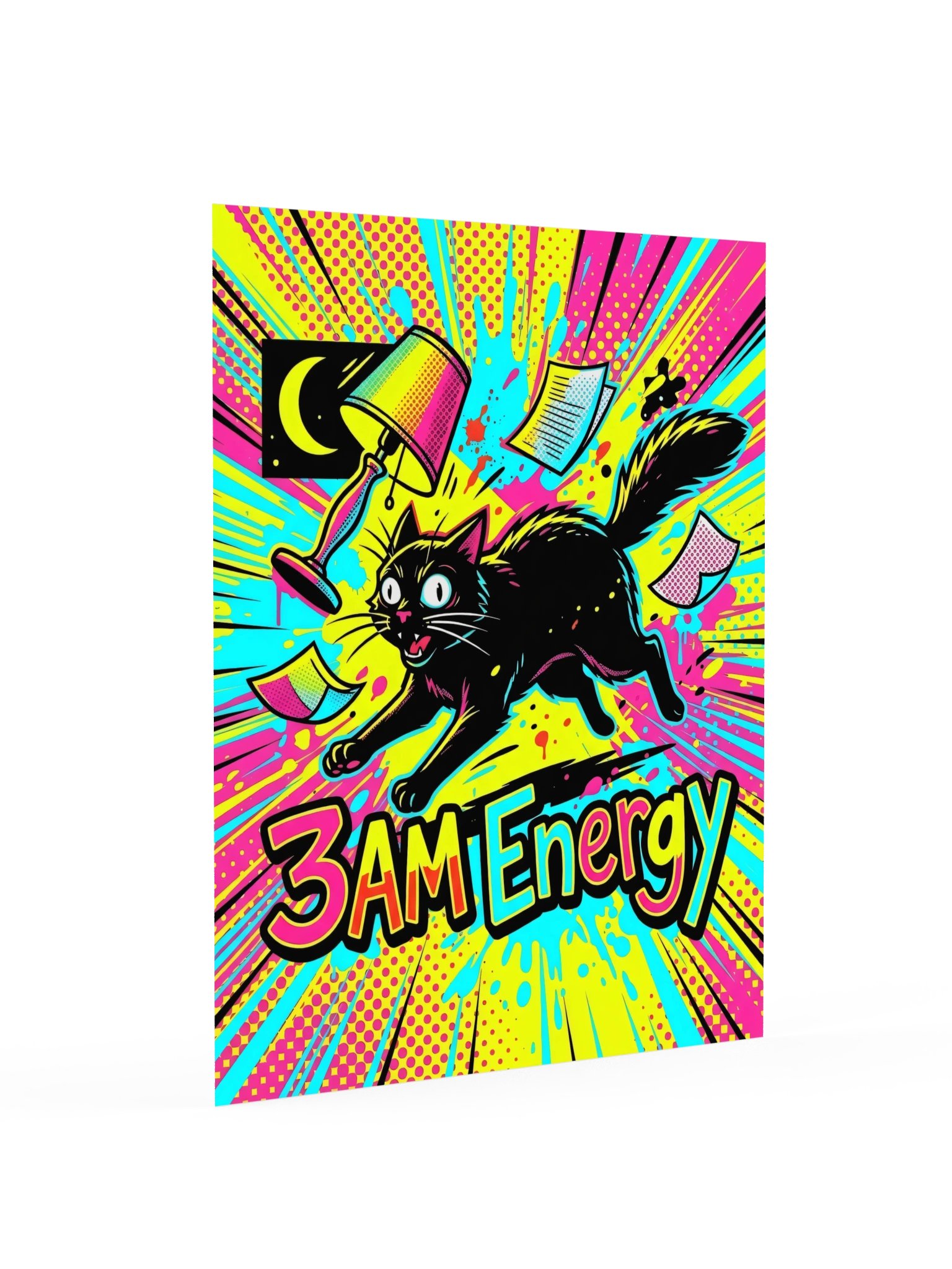 3AM Zoomies Cat Poster product image (16)