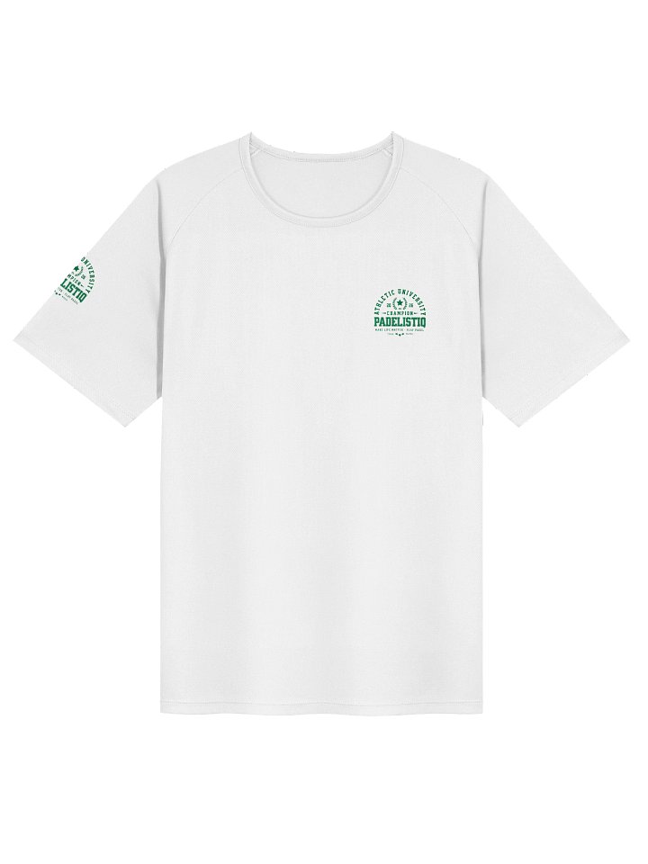Unisex Sports Jersey EQALL® PADELISTIQ_Green_Pattern on Sleeve and Left Chest product image (1)