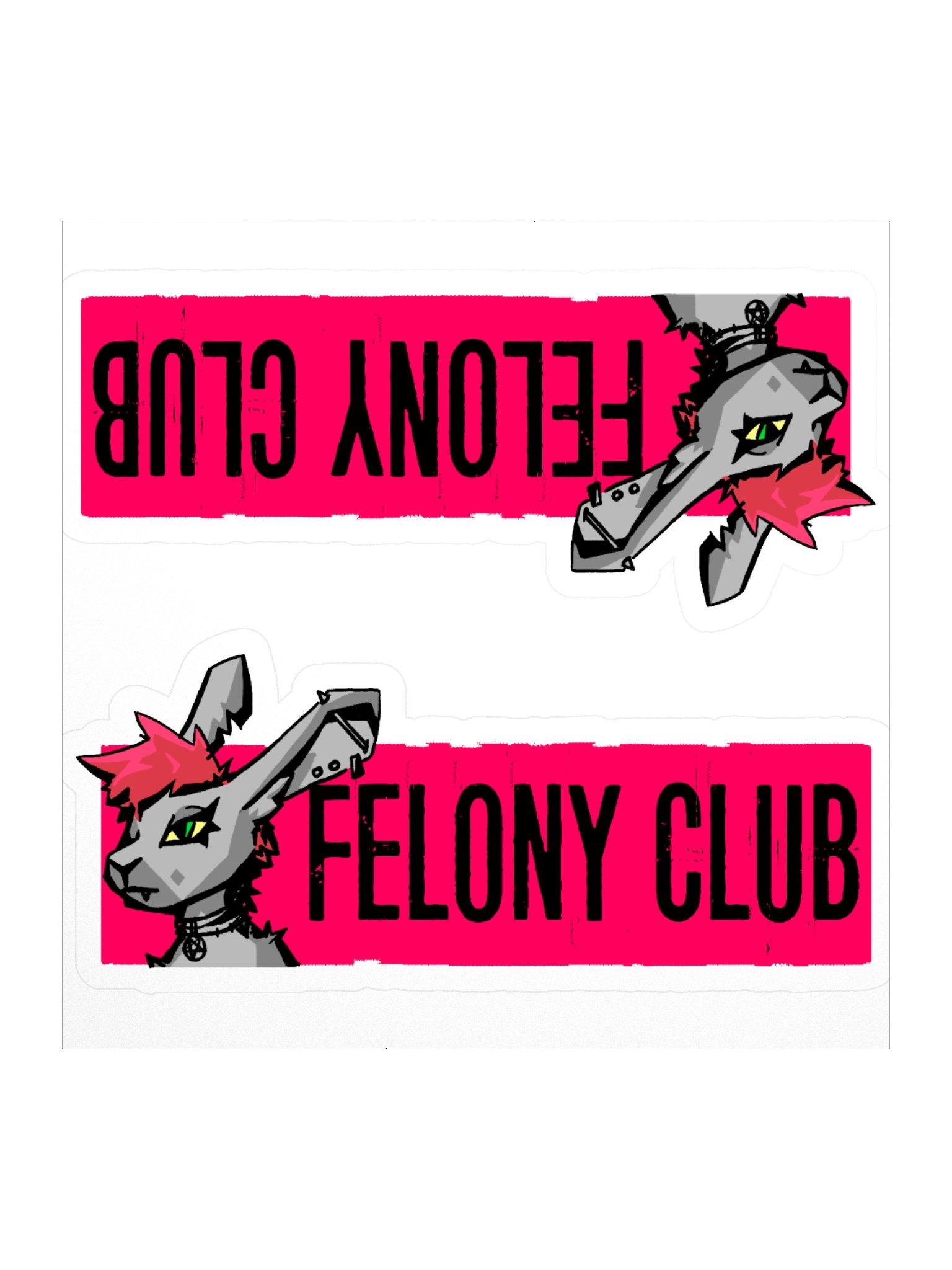FELONY CLUB STICKERS product image (1)
