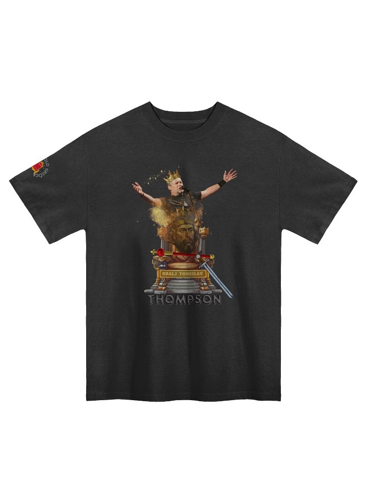 Royal Heritage Checkered Shield T-Shirt Thompson King Tomislav product image (1)