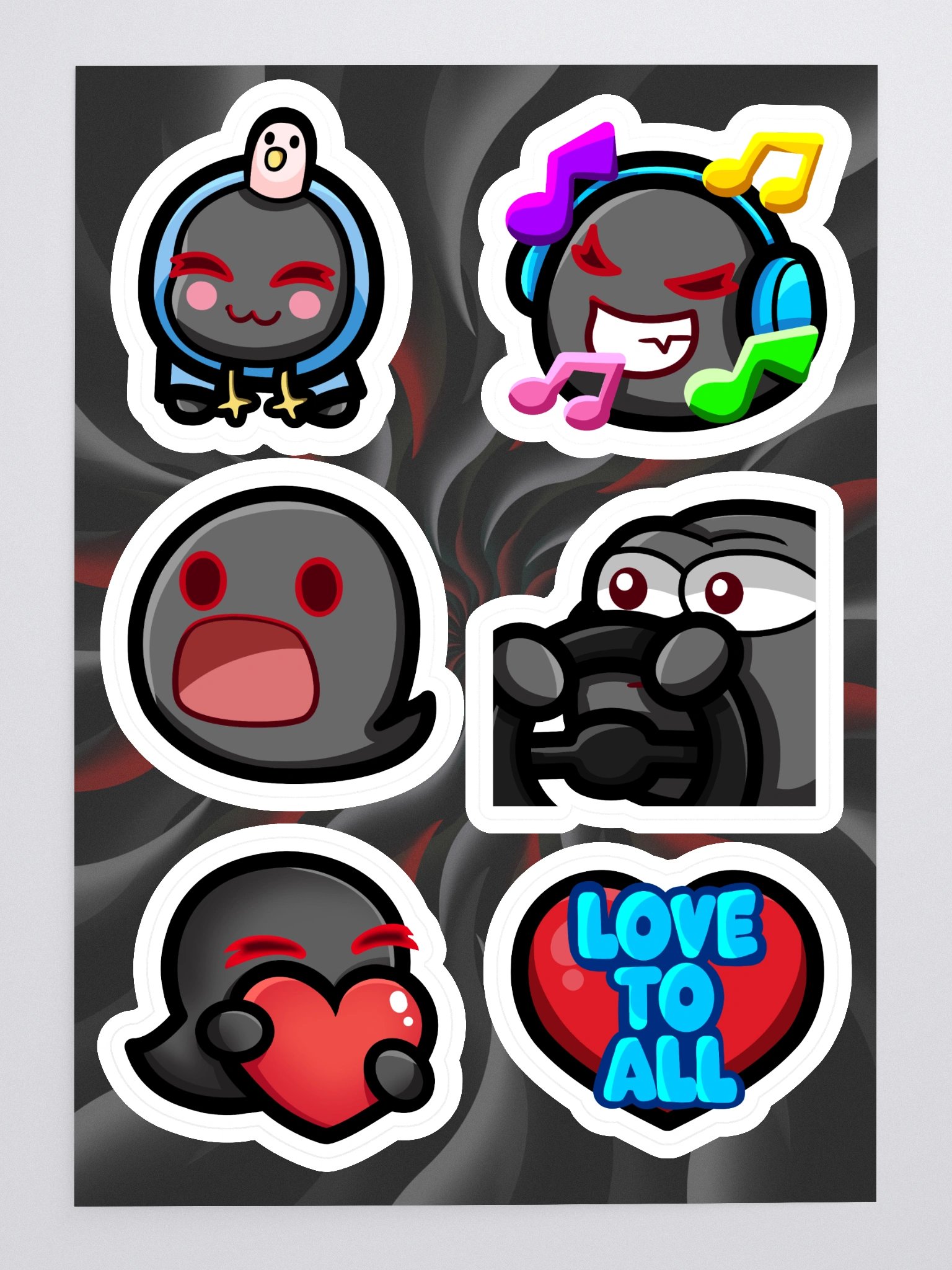 Emote Sticker Sheet 10 product image (3)