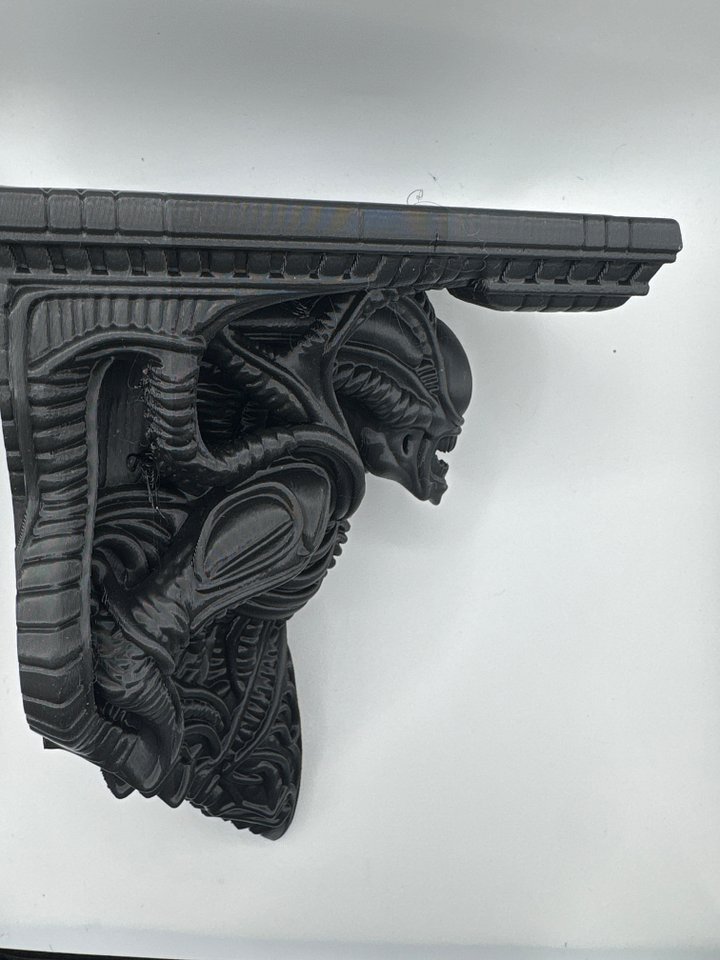 HR Geiger style shelf, Xeno morph product image (2)