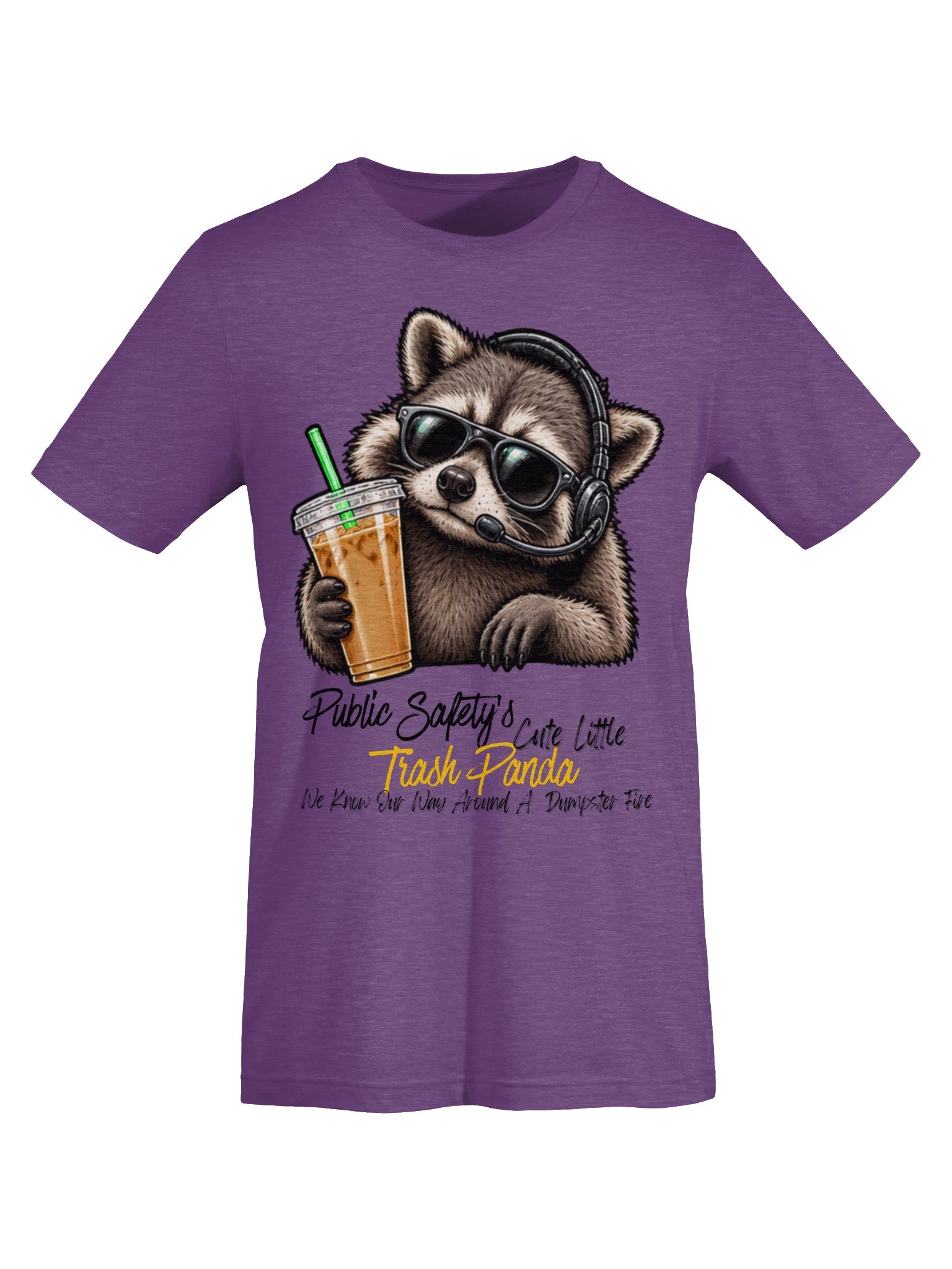 Caffeinated Trash Panda Tee product image (5)