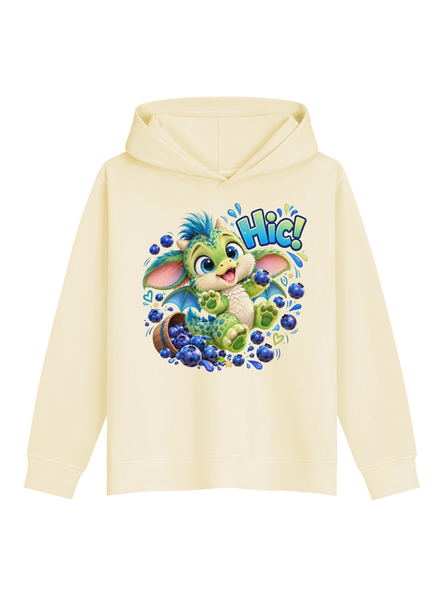Rumble the Hiccuping Dragon “HIC!” Kids Hoodie product image (1)