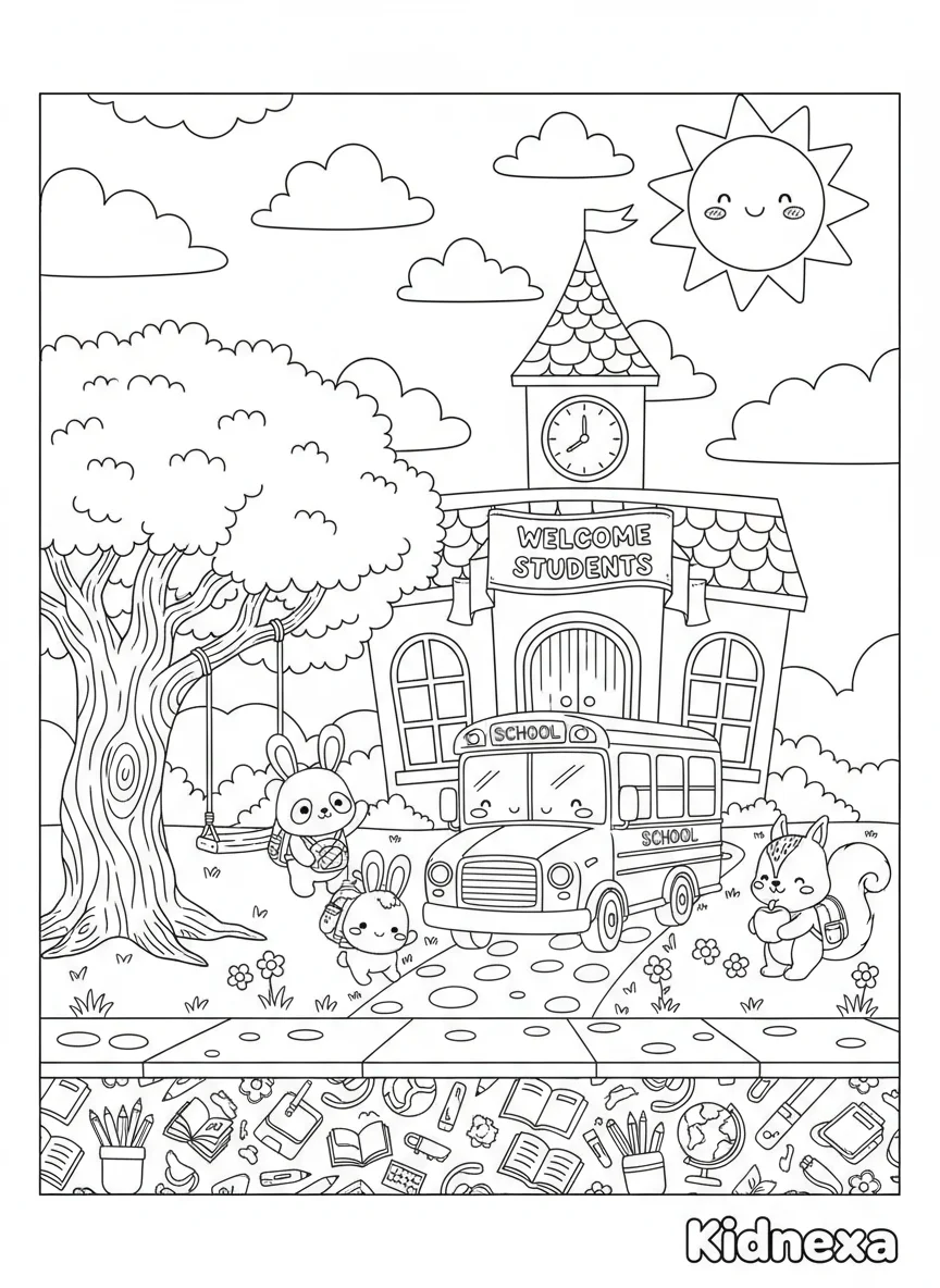 The Ultimate Kawaii Learning & Coloring Bundle product image (2)