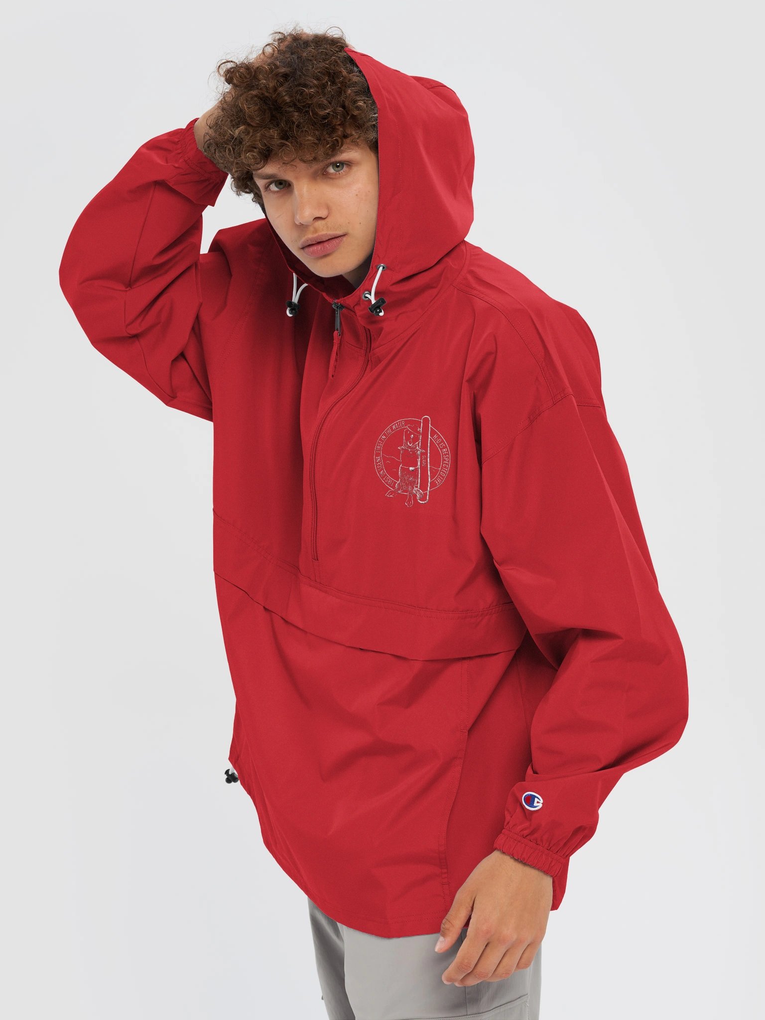 First in the Water — Sea Otter Lifeguard Packable Jacket product image (1)