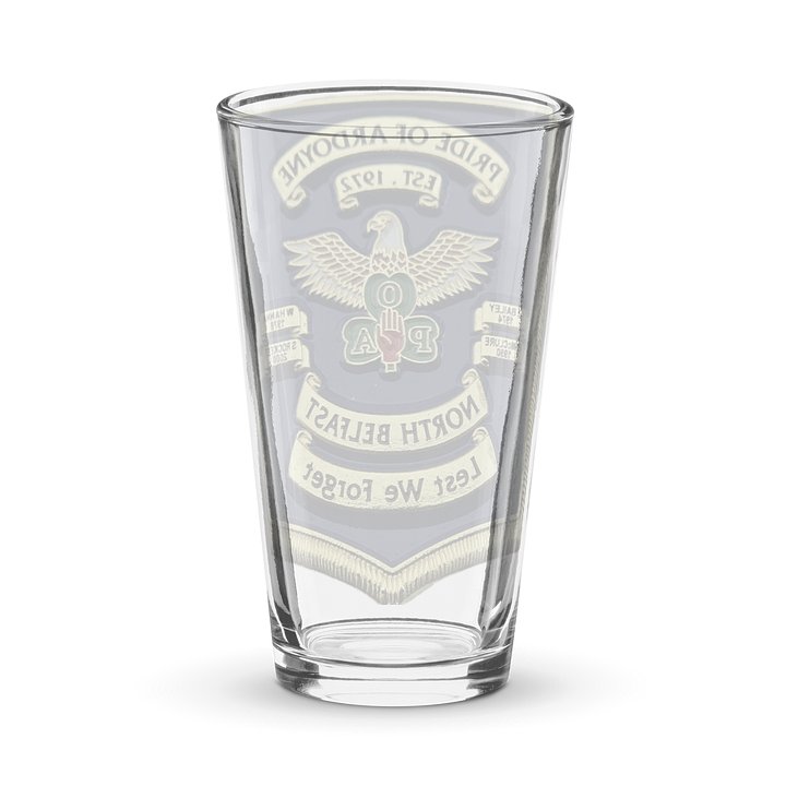 Pride of Ardoyne North Belfast Pint Glass product image (2)