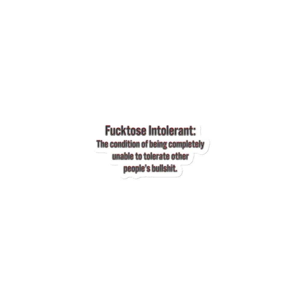 Intolerant - Magnet product image (1)