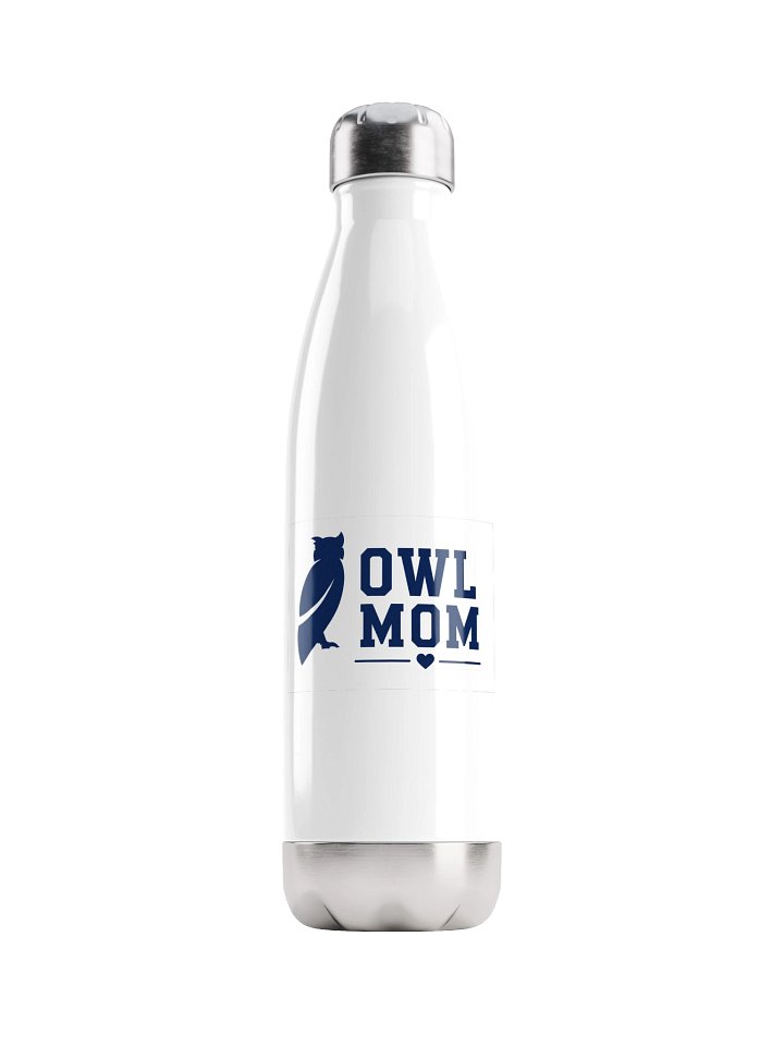OWL MOM Owl Logo Water Bottle product image (1)