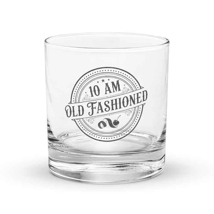 10am Old Fashioned Whiskey Glass product image (1)
