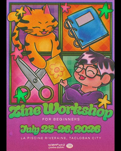 WITH ZINES, YOU CAN DO WHATEVER YOU WANT!

Hey friends! I'm travelling back home to Tacloban for @thewkndr.tac 's 2nd Anniver...