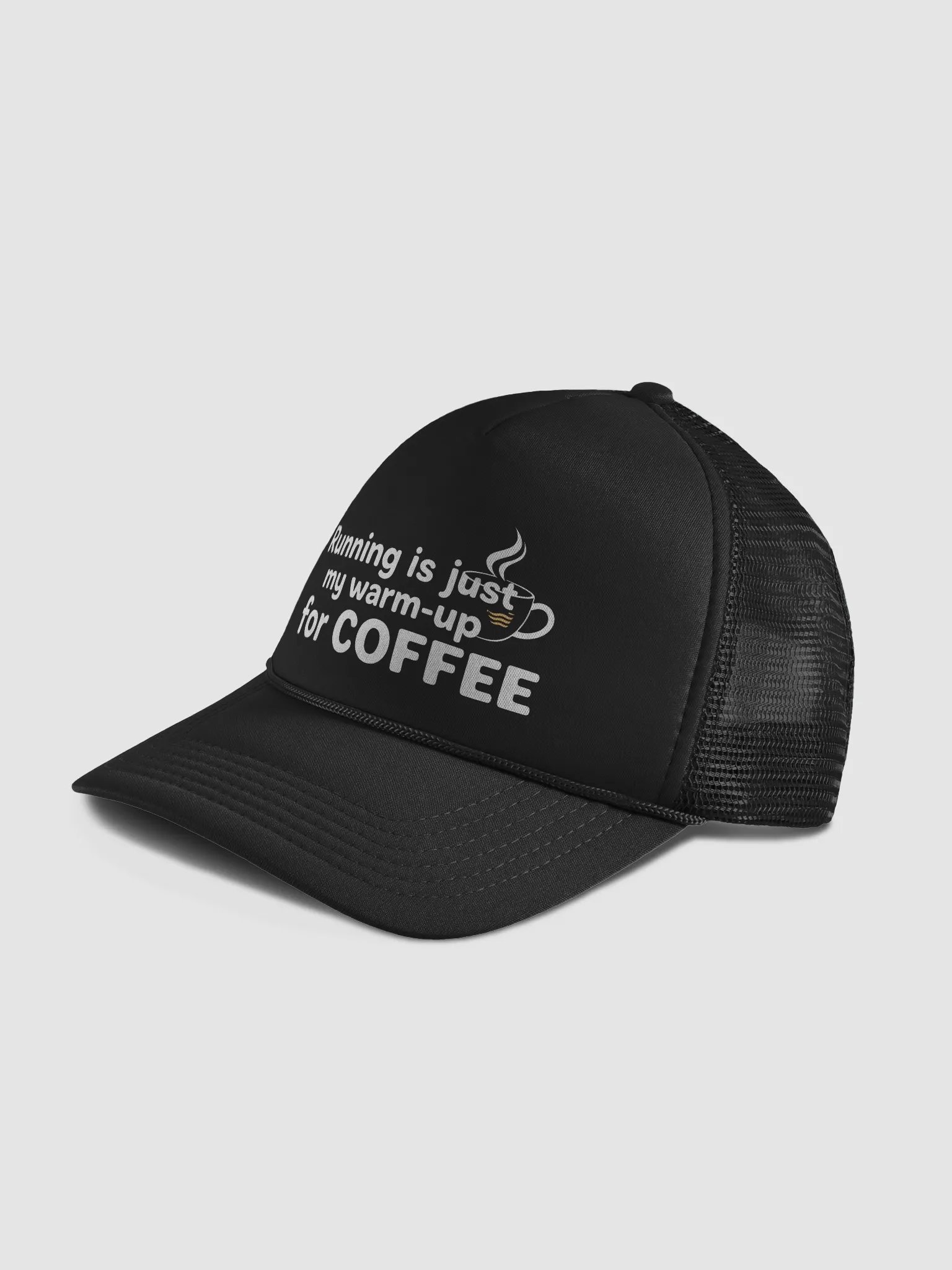 Coffee Warm-Up Trucker Hat product image (4)