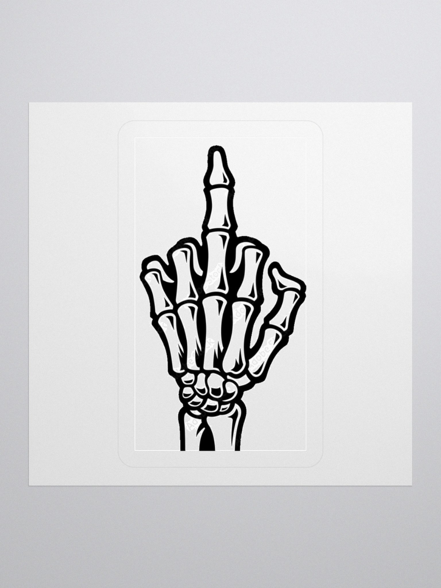 Sassy Skeletal Gesture Stickers product image (2)