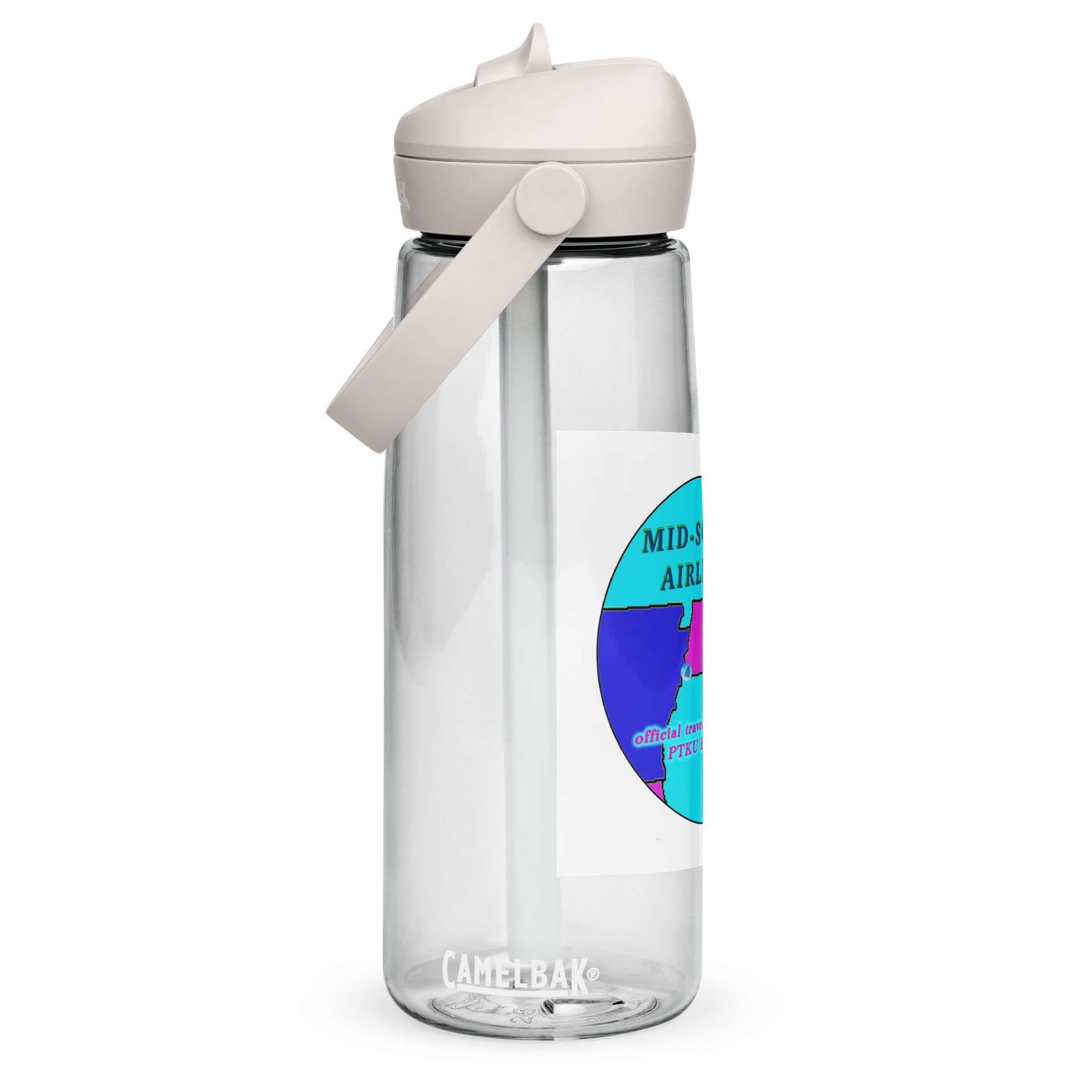 PTKU & Mid-South Airlines Water Bottle product image (1)