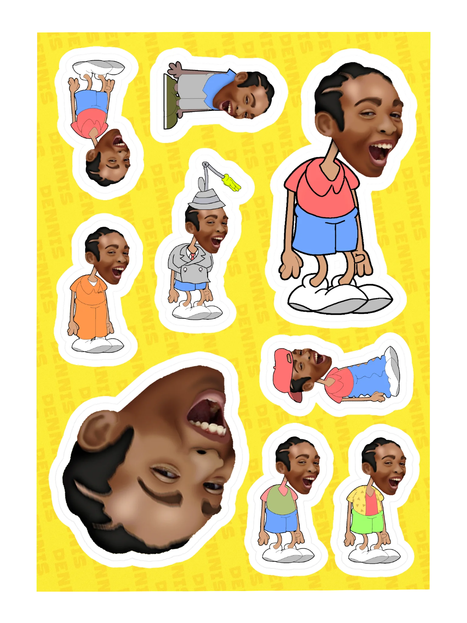 The Dennis Show Sticker Pack 2 product image (3)