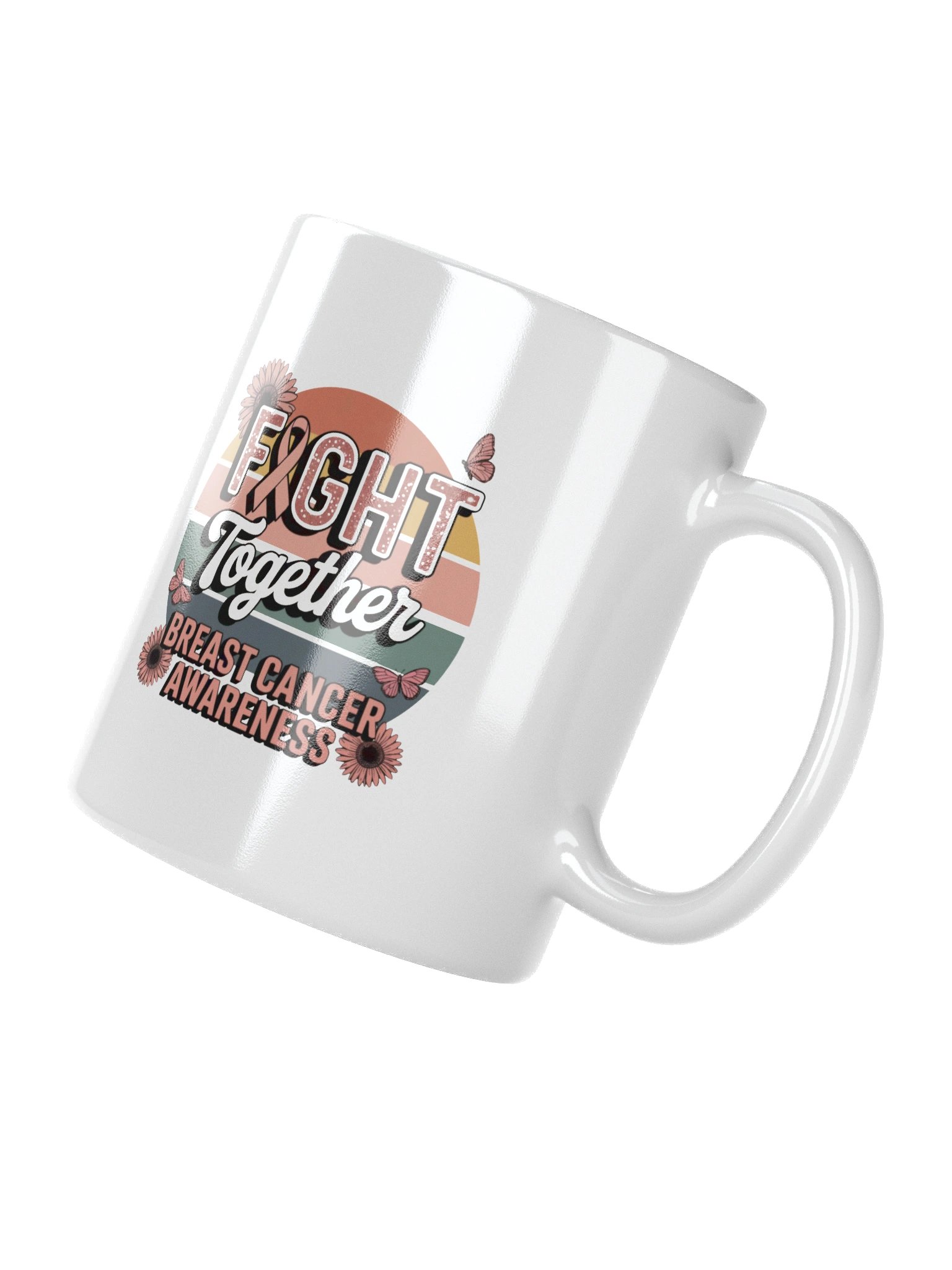 FIGHT Together Breast Cancer Awareness Mug product image (8)