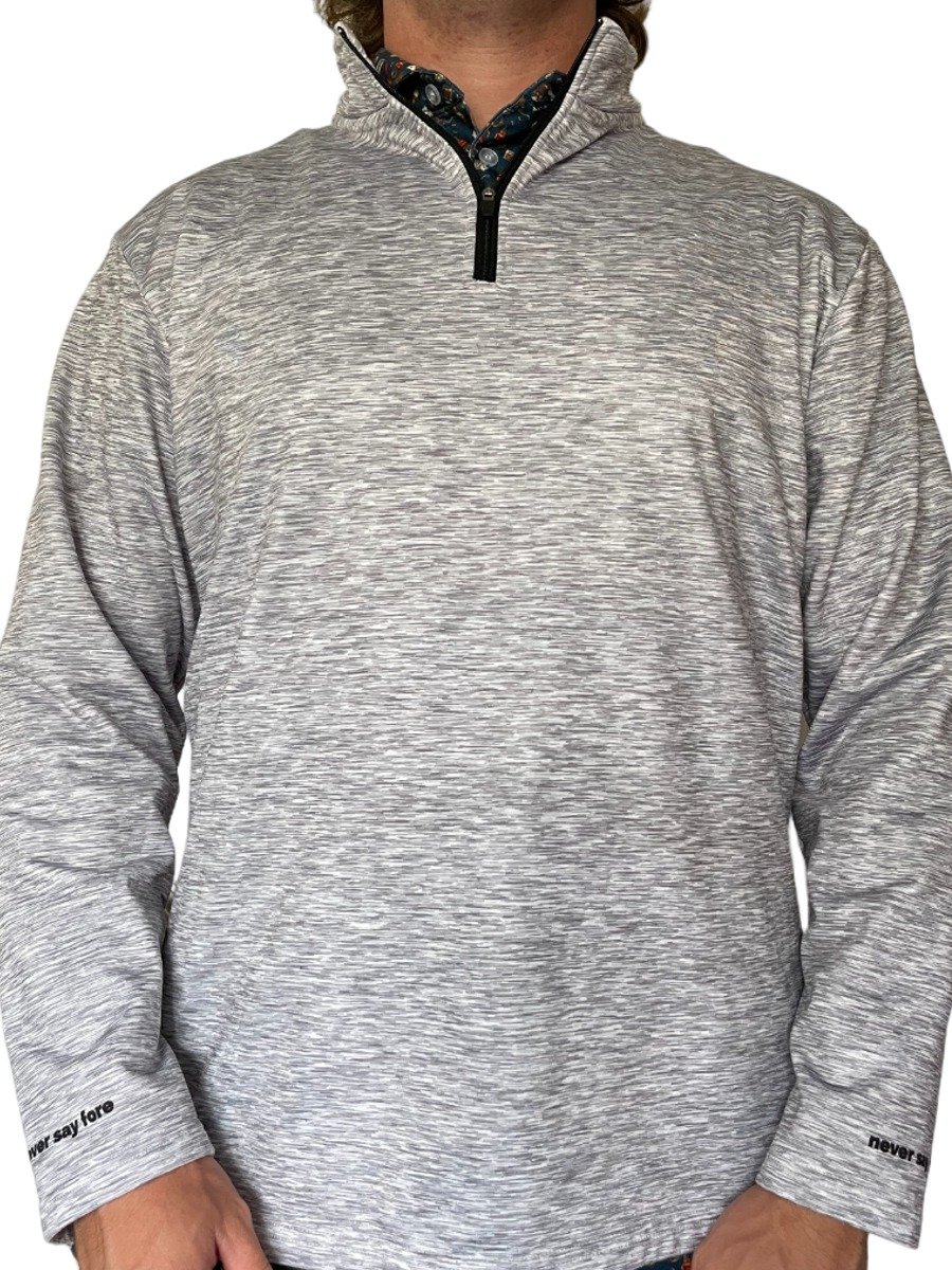 Heather Gray | Athletic Quarter Zip product image (1)