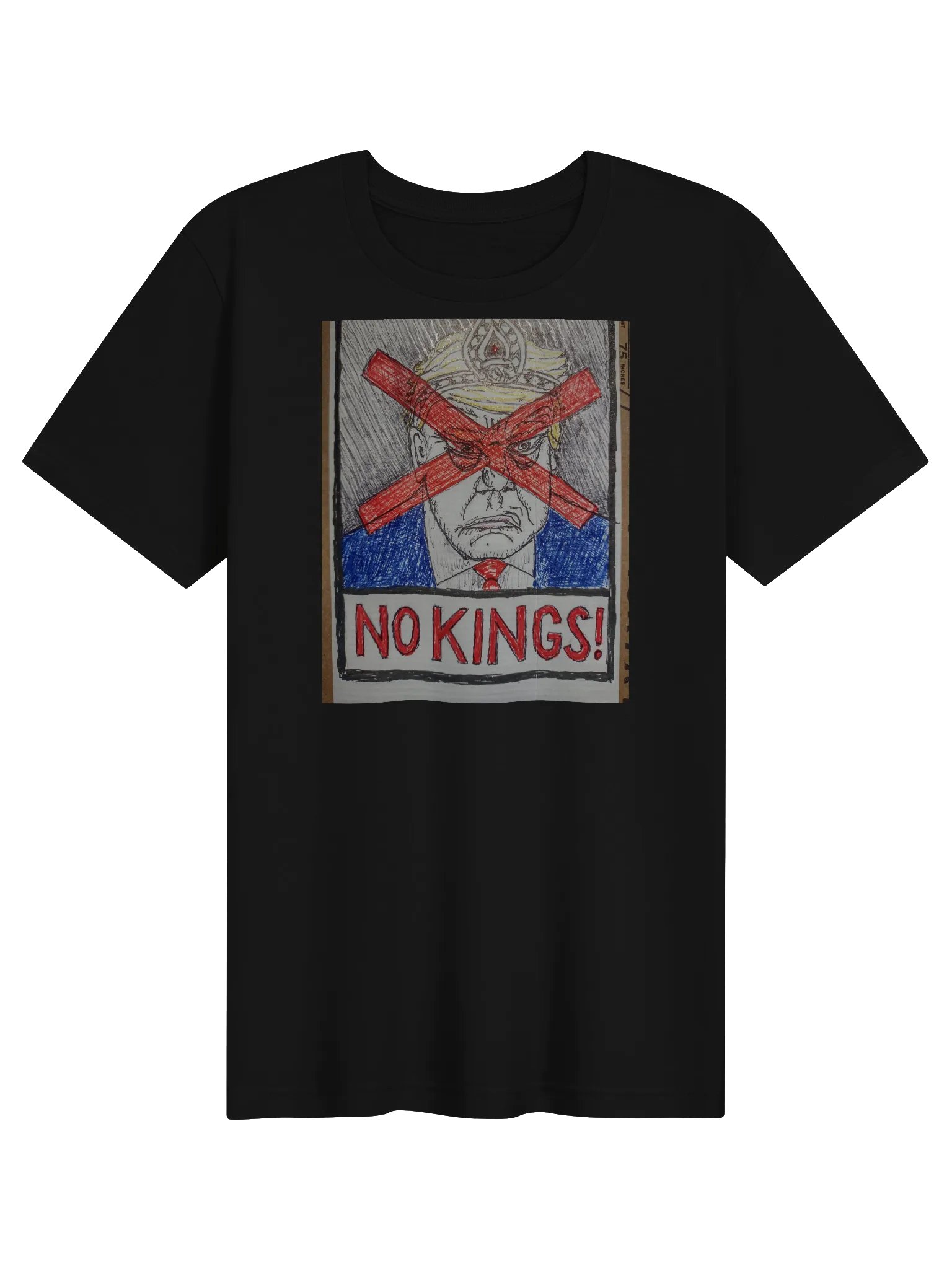 NO KINGS! T-Shirt product image (1)