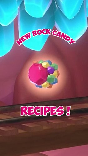 All the new ROCK CANDY recipes in Hello Kitty Island Adventure⁠
⁠
These are all the new FOUR recipes unlocked by the Rock Can...