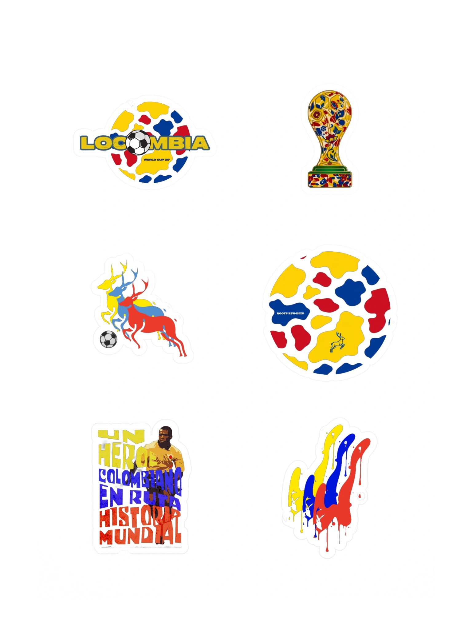 LOCOMBIA sticker pack product image (3)