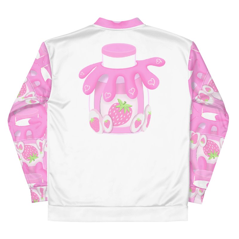 Strawberry Milk Bomber Jacket product image (1)