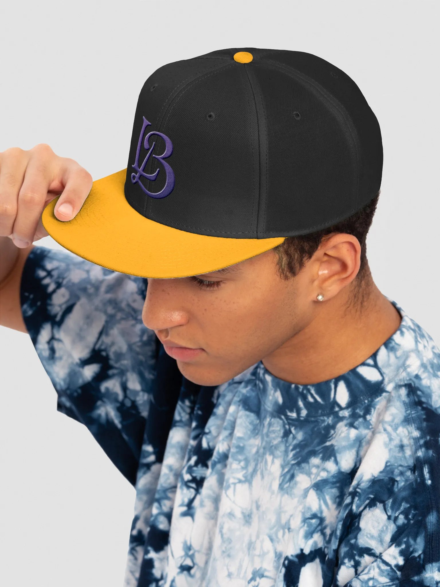 LB hat prp gld product image (7)