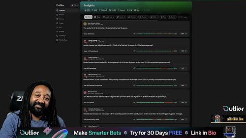 Let's get the rest of our Week 4 NFL bets in!  We're heading back to the stats over at @outlierdotbet  to lock in some winner...
