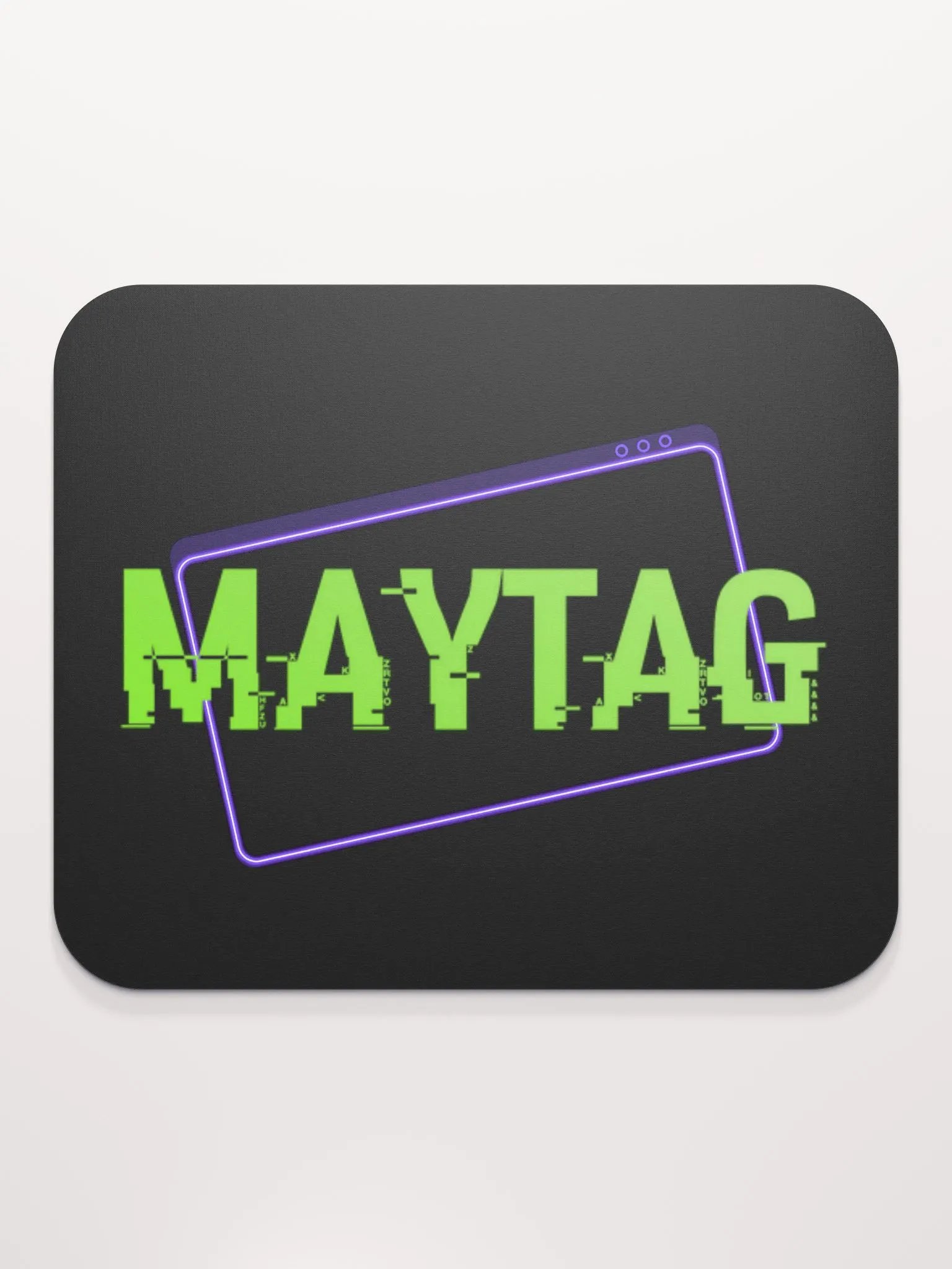 Maytag Logo Compact Black Mousepad product image (2)