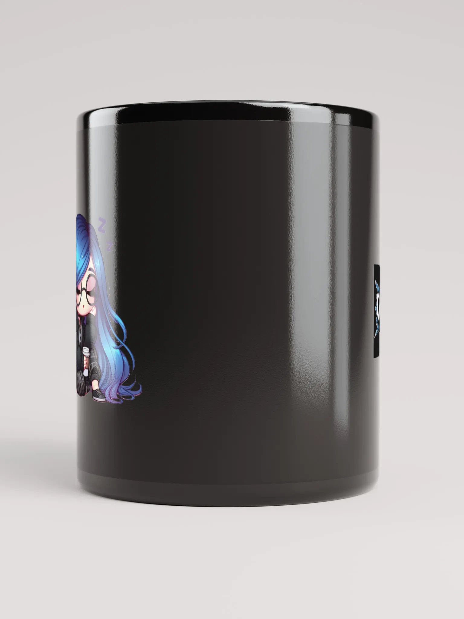 GothAunty's Blue-Haired Character Mug product image (5)