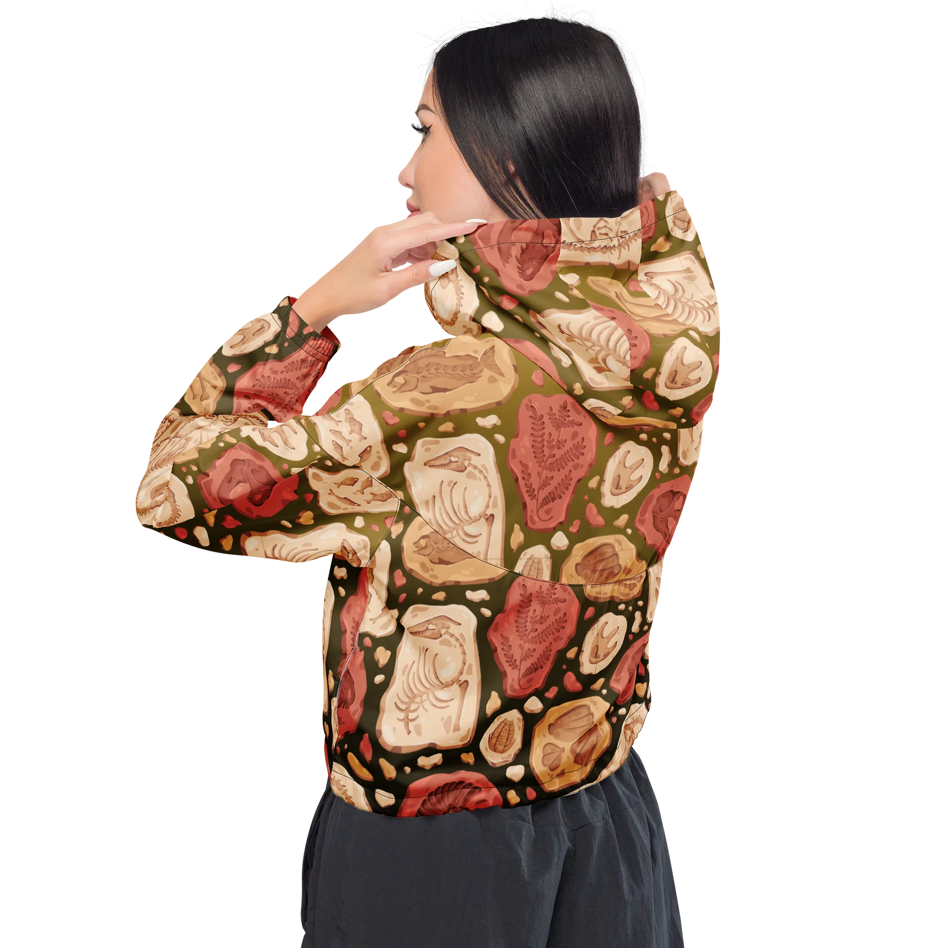 Fossil Cropped Windbreaker product image (3)