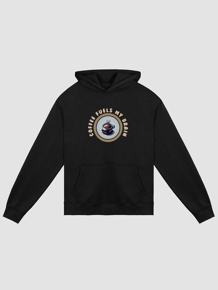Coffee Fuel Oversized Hoodie | Coffee fuels my brain. product image (2)