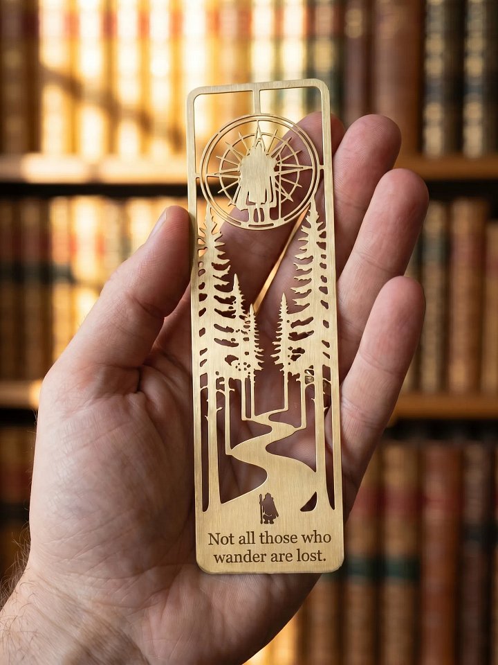 The Ranger - Brass Bookmark product image (2)