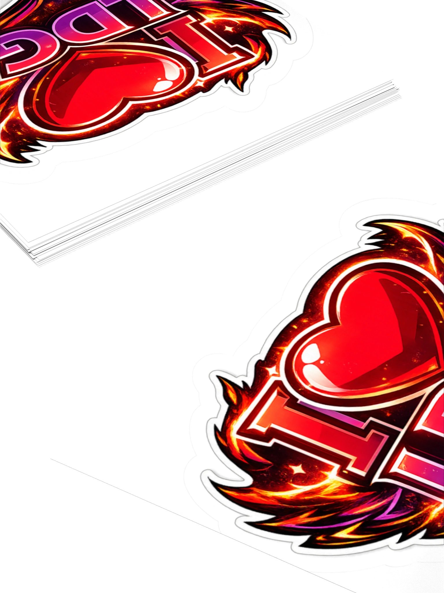 I HEART LDG Sticker product image (16)