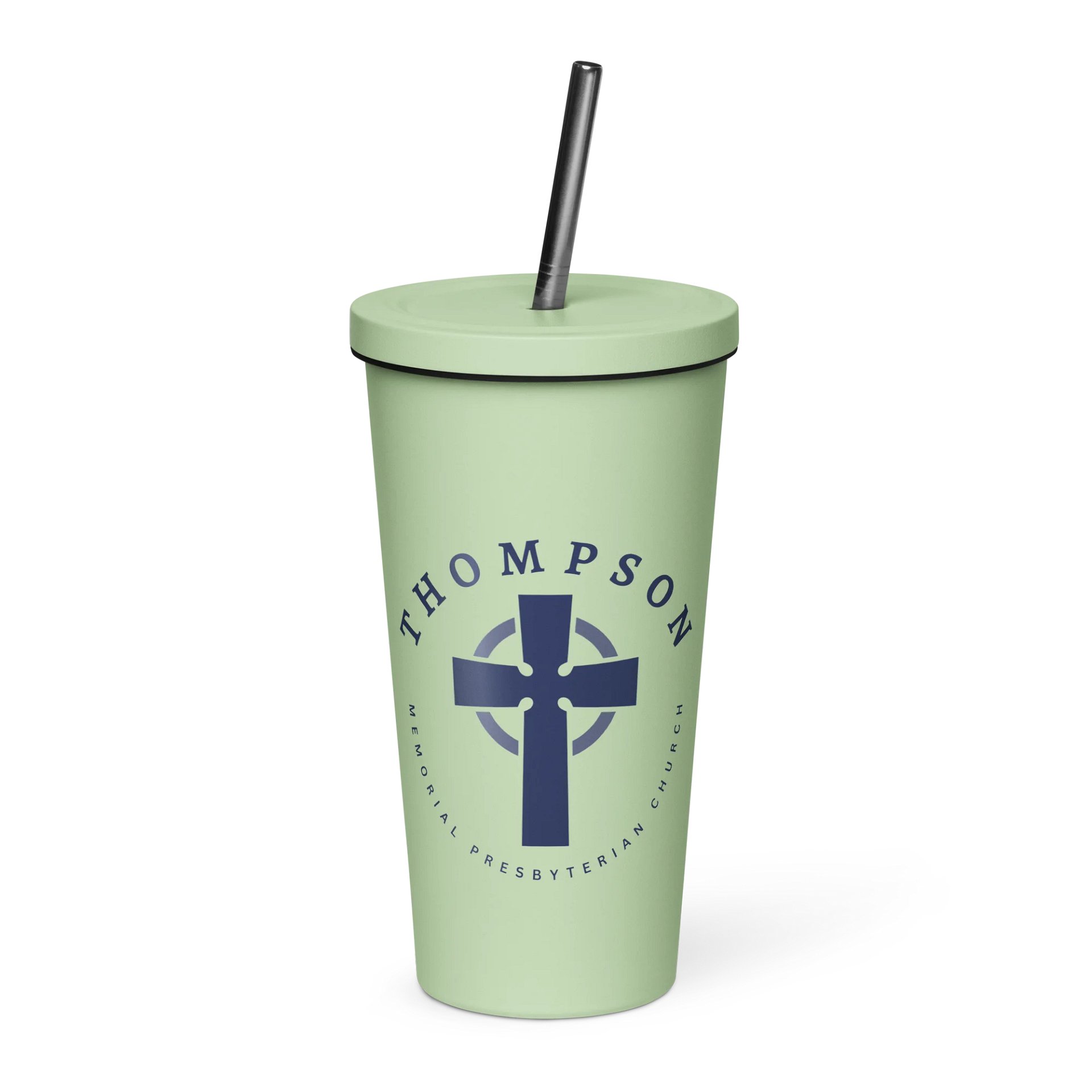 Circular TMPC Logo Insulated Tumbler with Stainless Steel Straw product image (1)