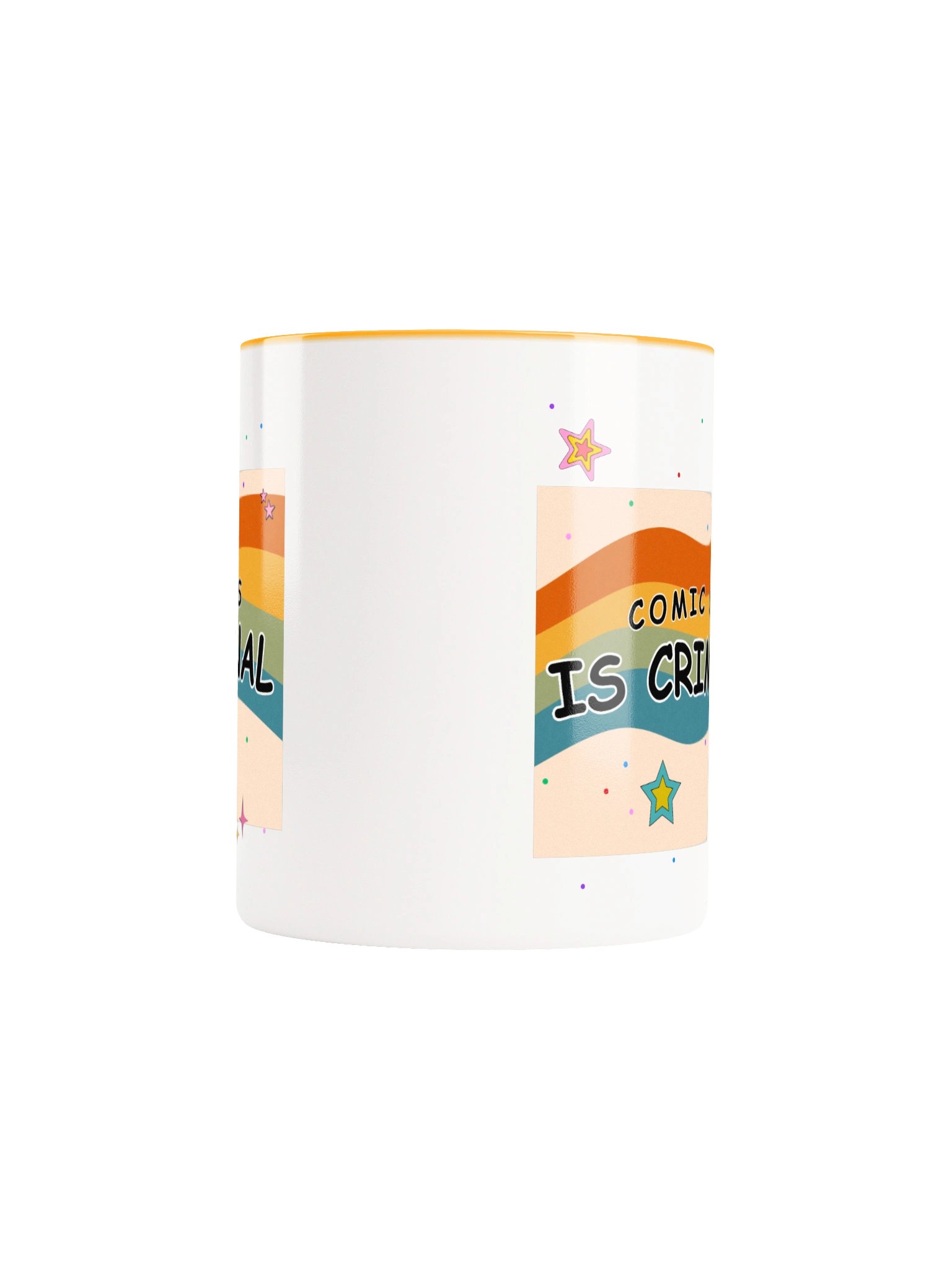 Comic Sans Is Criminal Rainbow Mug product image (9)