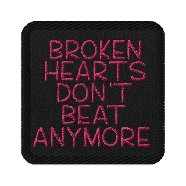 Broken Hearts Embroidered Patch product image (1)