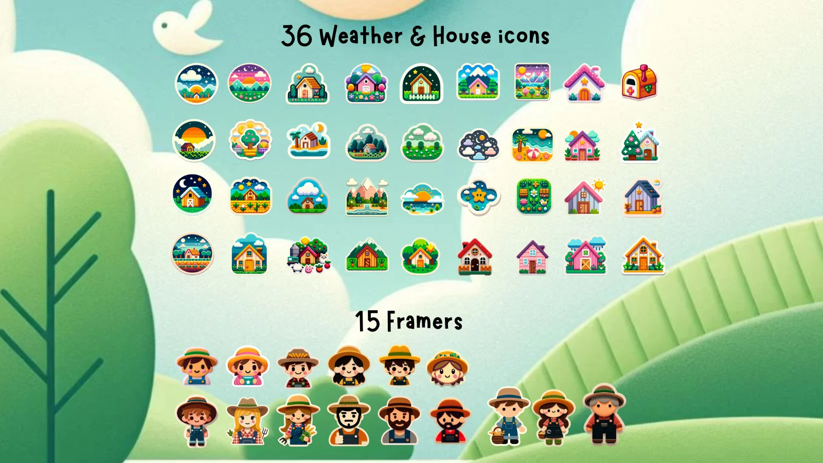 Stardew Valley-ish Inspired Desktop Icons (for Mac, Windows) product image (2)