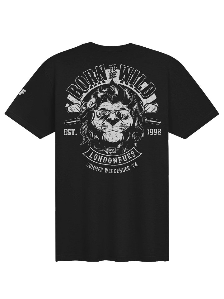 LondonFurs Summer Weekender '24 - Born to be Wild - T-shirt product image (2)