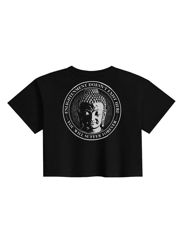"BAD BUDDHA" CROP TOP BACKPRINT product image (2)