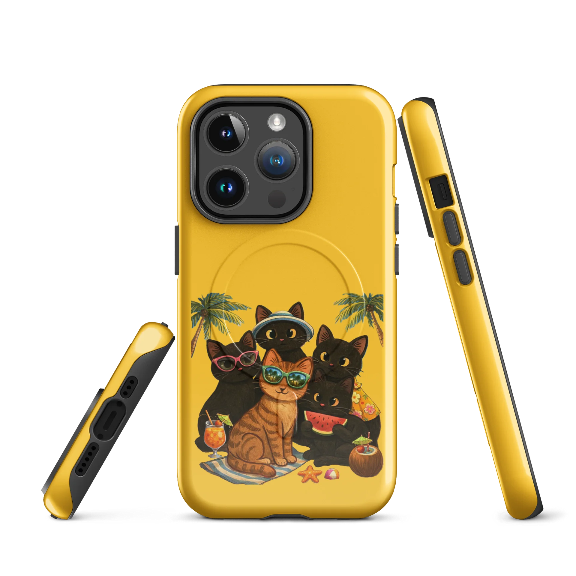 Cat brigade summer iPhone® Case product image (1)